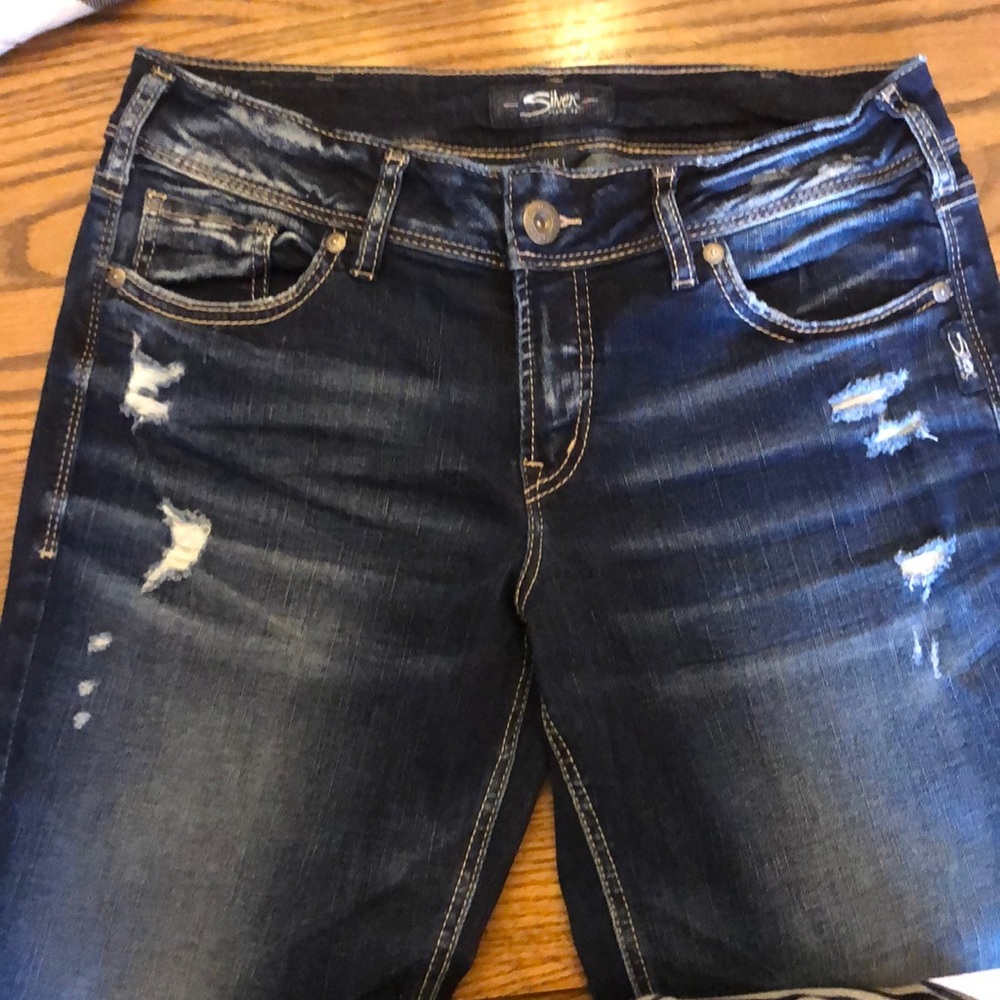 W31/L32 silver SUKI bootcut PRICE FIRM